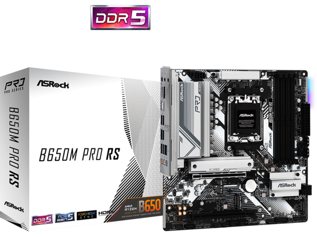 Дънни платки ASRock B650M Pro RS