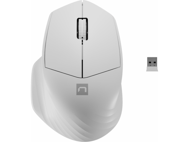 Мишки Natec Siskin 2, White