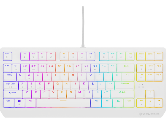 Клавиатури Genesis Thor 230 TKL Outemu Red, White US