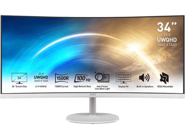 Монитори MSI PRO MP341CQW