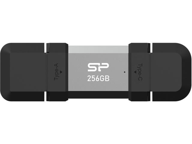 USB памети 256GB Silicon Power Mobile C51 USB Type-A и USB Type-C (USB 3.2 Gen 1)