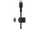 Кабели и Адаптери Belkin BoostCharge Pro Flex USB-C кабел с Lightning конектор, 3 метра, черен
