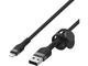 Кабели и Адаптери Belkin BoostCharge Pro Flex USB-A кабел с Lightning конектор, 2 метра, черен