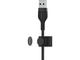 Кабели и Адаптери Belkin BoostCharge Pro Flex USB-A кабел с Lightning конектор, 2 метра, черен
