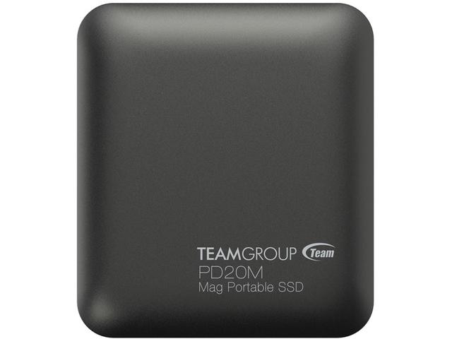 Външни SSD 1TB TeamGroup PD20M Mag Portable SSD Titanium Gray