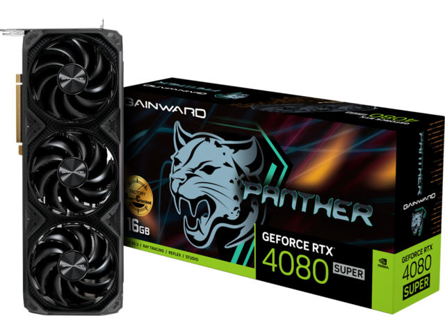 Видео карти Gainward GeForce RTX 4080 SUPER Panther OC 16GB