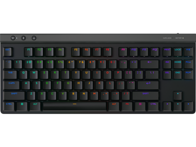 Клавиатури Logitech G515 Lightspeed TKL - Tactile - Black - USINTL