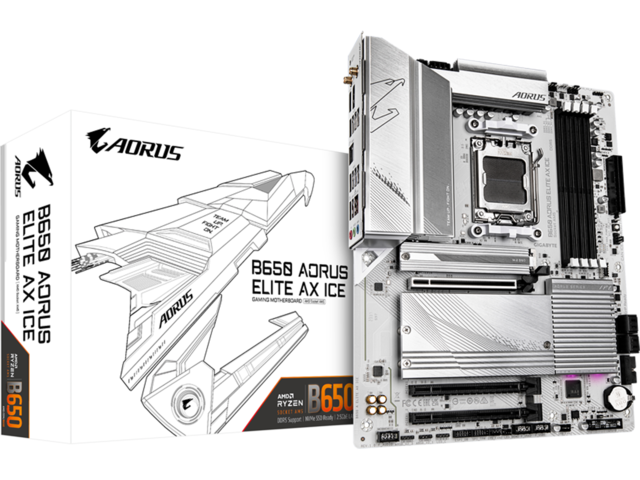 Дънни платки GIGABYTE B650 AORUS ELITE AX ICE
