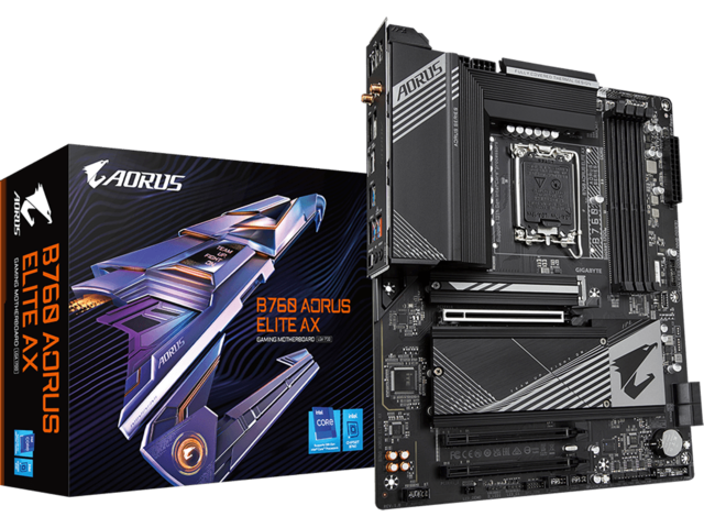 Дънни платки GIGABYTE B760 AORUS ELITE AX