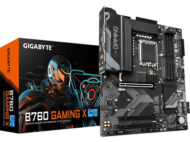 Дънни платки GIGABYTE B760 GAMING X