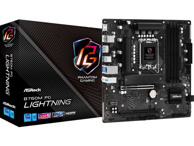 Дънни платки ASRock B760M PG Lightning