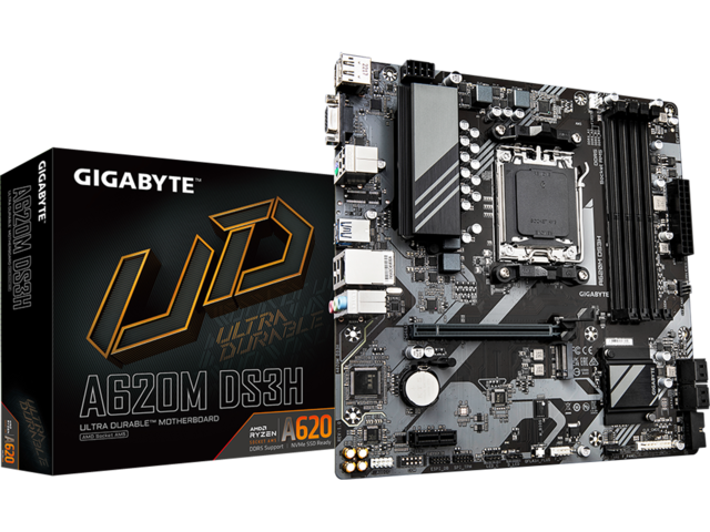 Дънни платки GIGABYTE A620M DS3H
