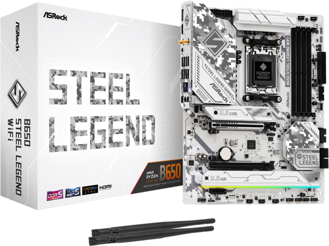 Дънни платки ASRock B650 Steel Legend WiFi