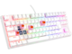 Клавиатури Genesis Thor 303 TKL RGB, Silent, White