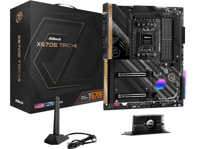Дънни платки ASRock X670E Taichi