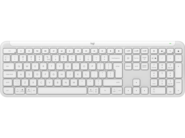 Клавиатури Logitech Signature Slim Keyboard K950, Offwhite