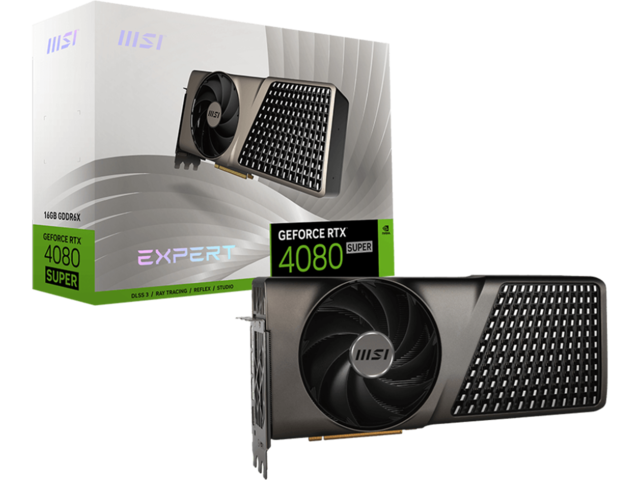 Видео карти MSI GeForce RTX 4080 SUPER 16GB EXPERT