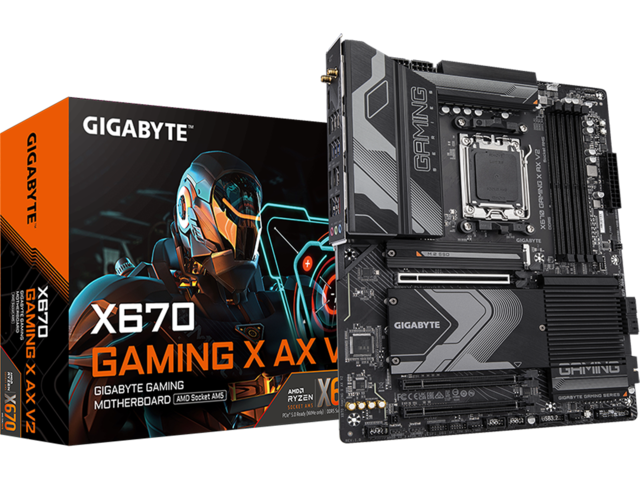 Дънни платки GIGABYTE X670 GAMING X AX V2