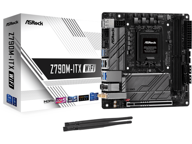 Дънни платки ASRock Z790M-ITX WiFi