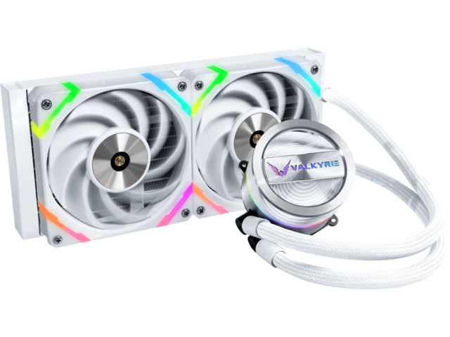 Охладители Valkyrie Dragonfang 240 ARGB - White