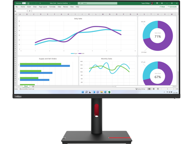 Монитори Lenovo ThinkVision T32h-30