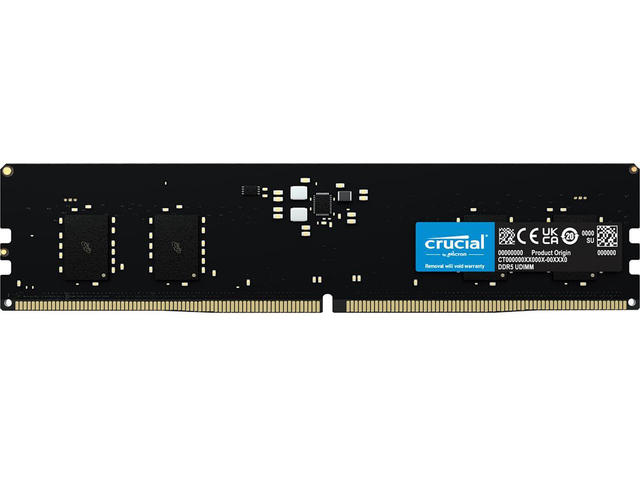 Оперативна памет 32GB DDR5 5600 MT/s Crucial UDIMM