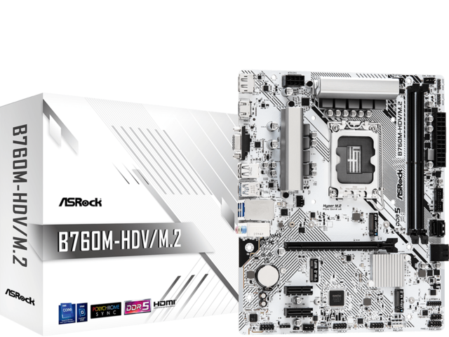 Дънни платки ASRock B760M-HDV/M.2