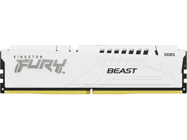 Оперативна памет 16GB DDR5 6000 MT/s Kingston FURY Beast White