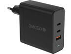 Зарядни устройства Dviced Wall charger 65W GaN EU, Black