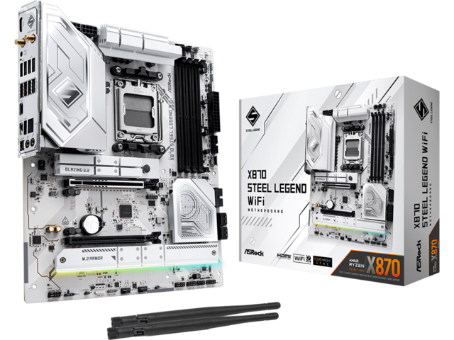 Дънни платки ASRock X870 Steel Legend WiFi