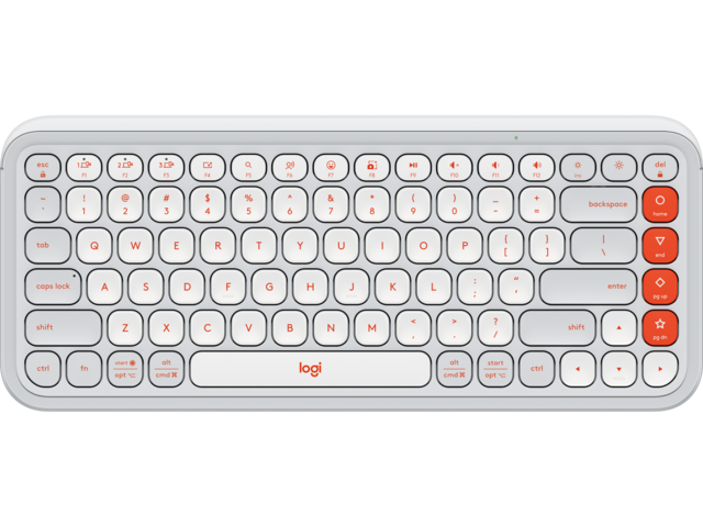 Клавиатури Logitech Pop Icon Keys - White - US INT'L