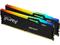 Оперативна памет 32GB (2x16GB) DDR5 6000 MT/s CL30 Kingston FURY Beast RGB XMP