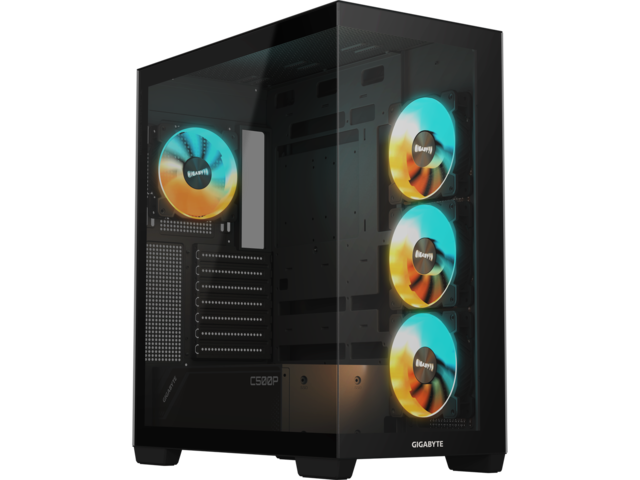 Кутии GIGABYTE C500 PANORAMIC STEALTH Black