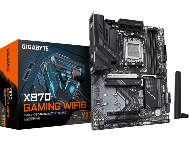 Дънни платки GIGABYTE X870 GAMING WIFI6