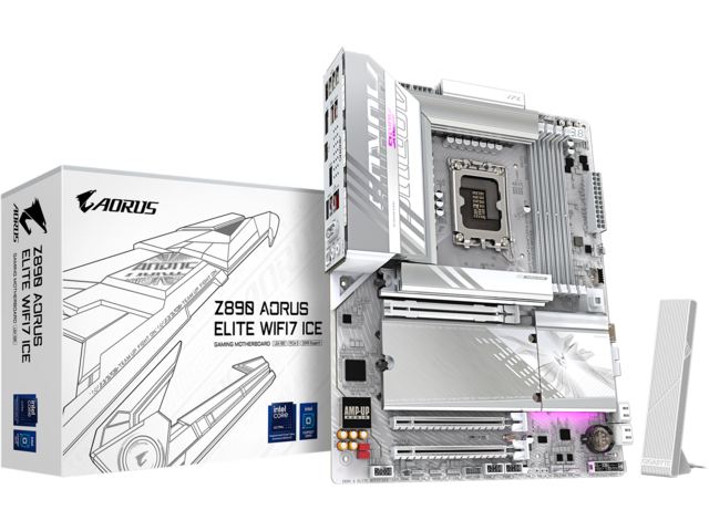 Дънни платки GIGABYTE Z890 AORUS ELITE WIFI7 ICE