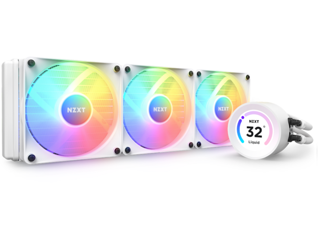 Охладители NZXT Kraken Elite 360 RGB White (2023)