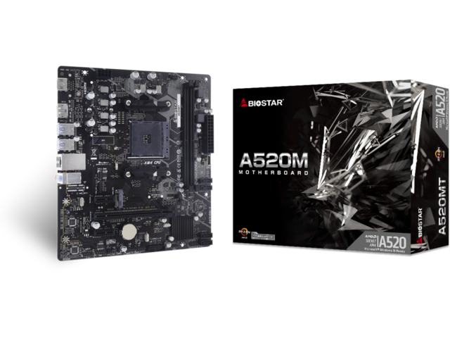 Дънни платки BIOSTAR A520MT