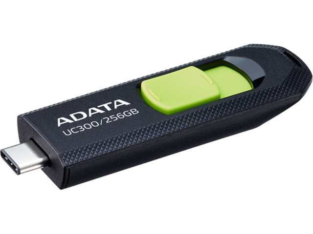 USB памети 256GB UC300 ADATA Black-green