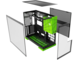 Кутии Geometric Future Model 5 Black/Green