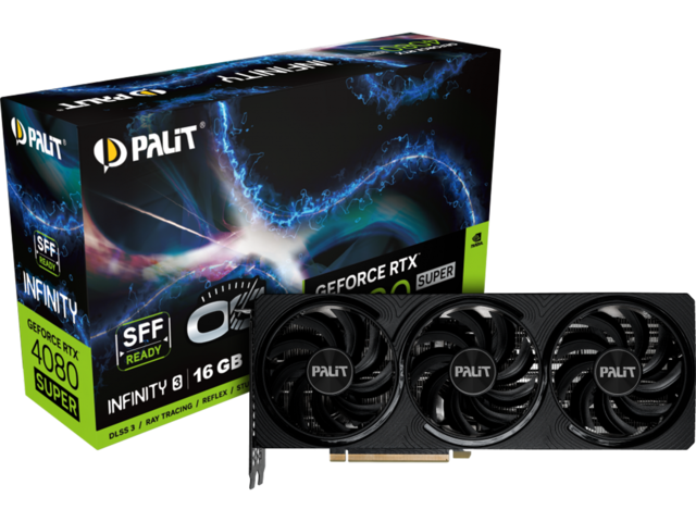 Видео карти Palit GeForce RTX 4080 SUPER Infinity 3 OC 16GB