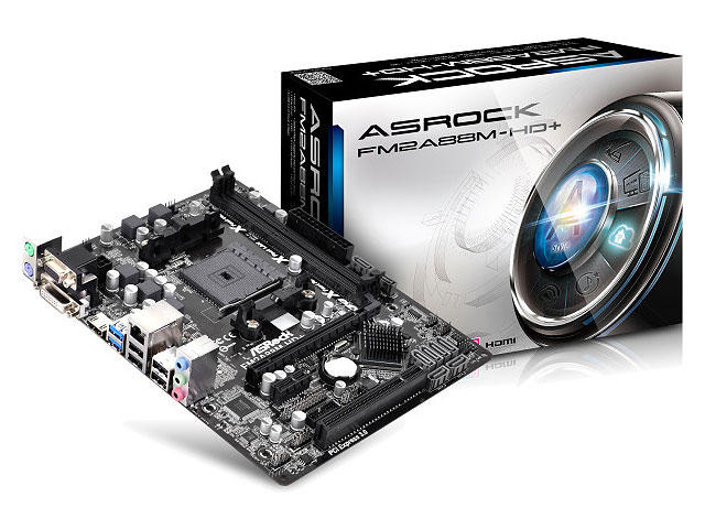 Дънни платки ASRock FM2A88M-HD+