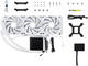 Охладители TRYX PANORAMA ARGB 360 White