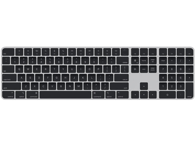 Клавиатури Apple Magic Keyboard (2024) w Touch ID and Numeric Keypad - Bulgarian - Black Keys