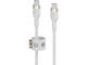 Кабели и Адаптери Belkin BoostCharge Pro Flex USB-C to USB-C Cable 60W 2 m, White