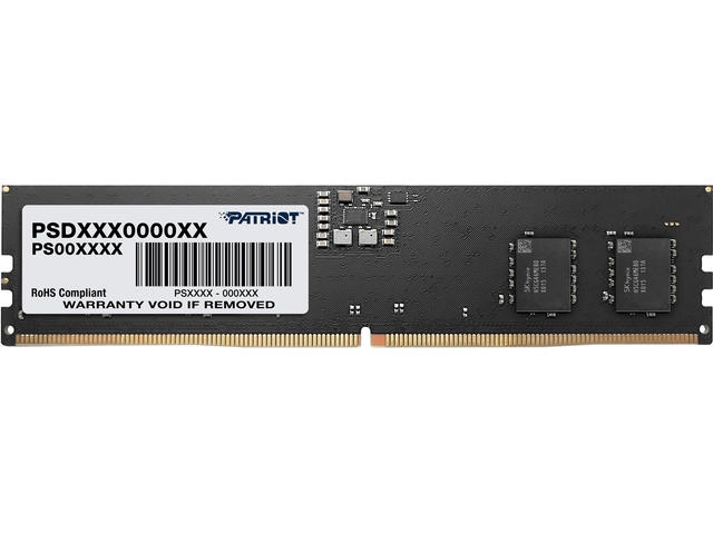 Оперативна памет 32GB DDR5 4800 MT/s Patriot Signature