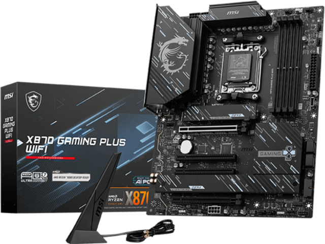 Дънни платки MSI X870 GAMING PLUS WIFI