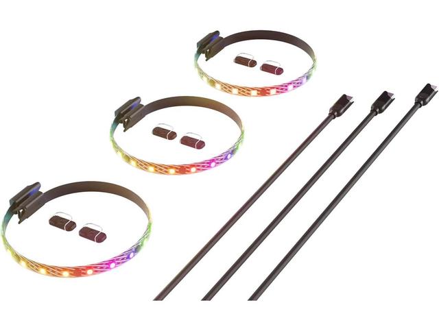 LED осветление HYTE LS10 - Комплект от 3 броя RGB ленти