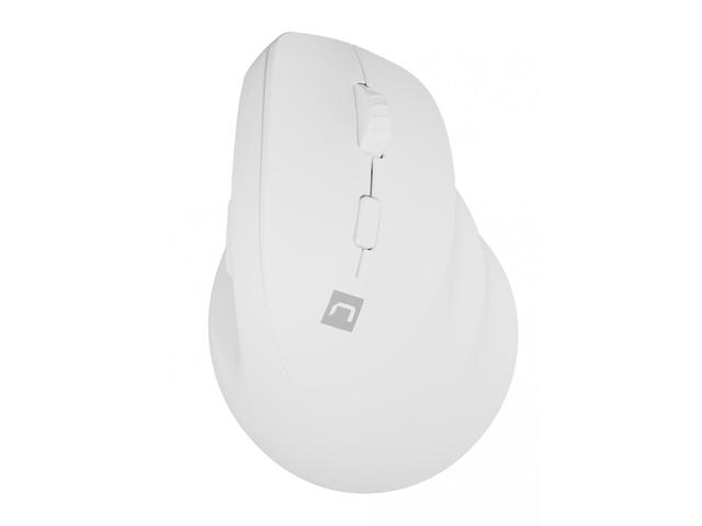 Мишки Natec Vertical Mouse Crake 2, за дясна ръка, White