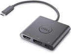 Кабели и Адаптери Dell адаптер USB-C към HDMI/DP с Power Pass-Through