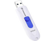 USB памети 512GB Transcend JetFlash 790, USB 3.1 Gen 1, в бяло